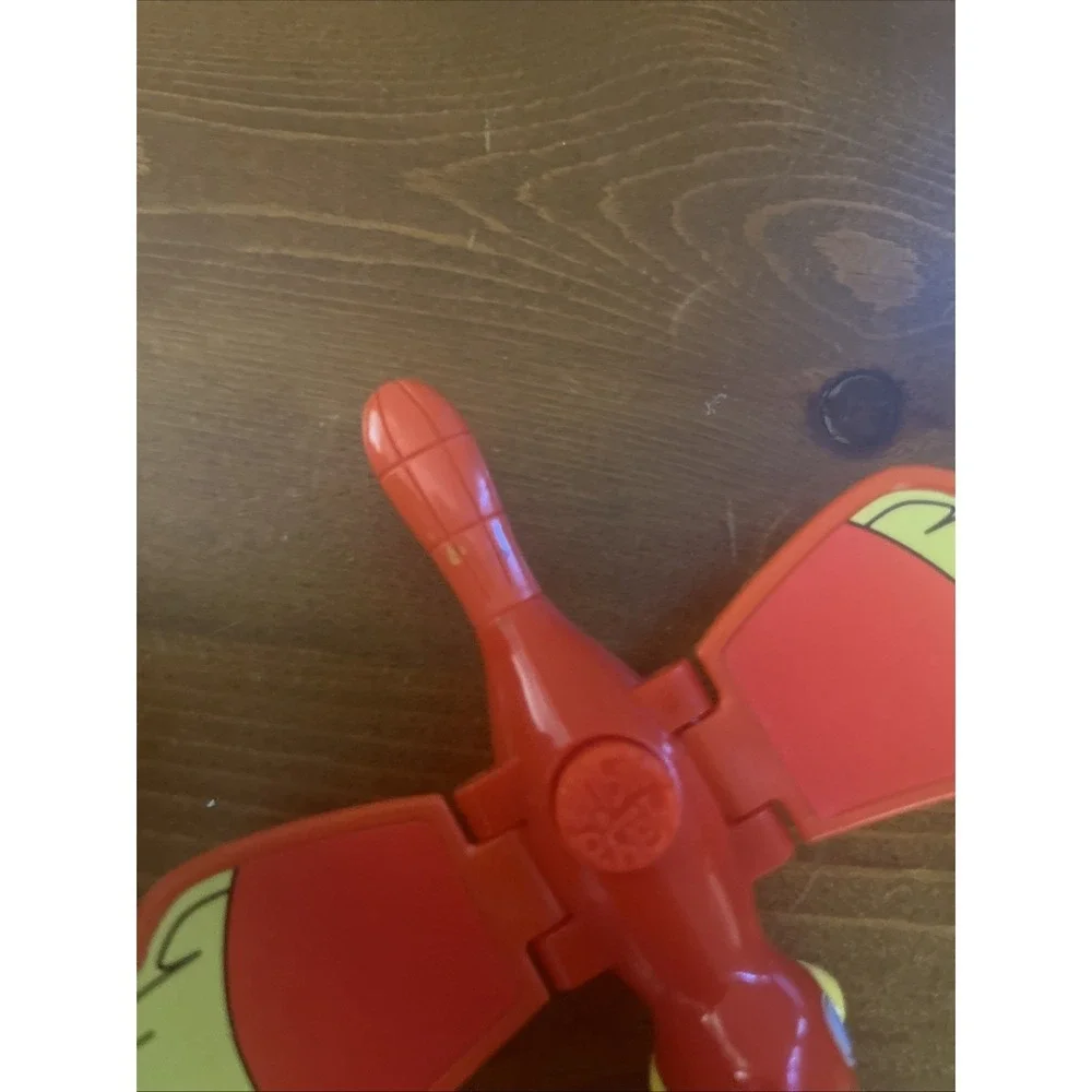 2005 Scholastic Maya & Miguel Paco Red Parrot Figure‎ Wendy's Kids Meal Toy PBS